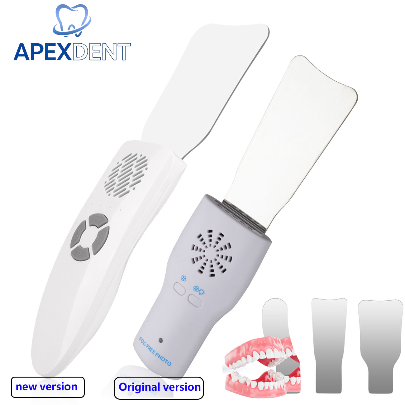 Photography Lighting Kit - Dental Anti-Fog Mirrors Kit Mirror With