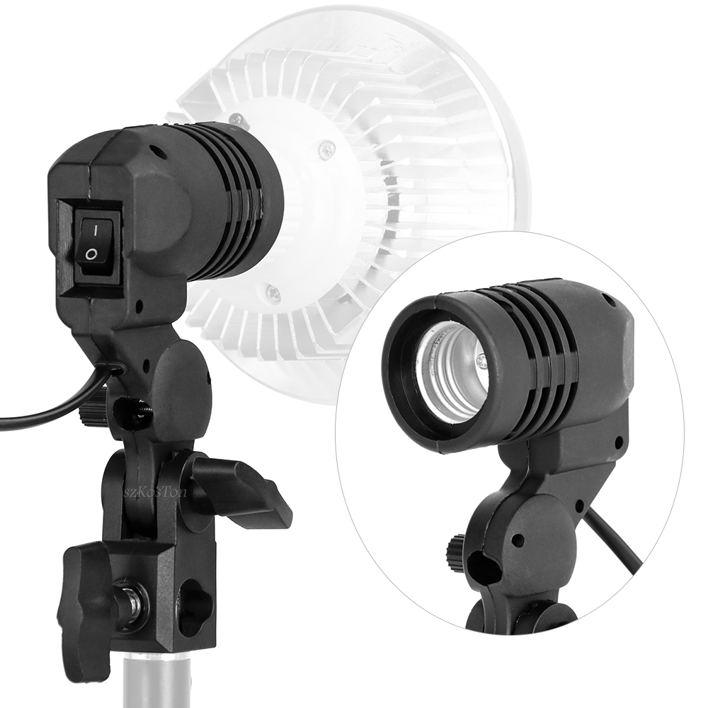Photography Lightning - Single Head Bulb Holder E27 Socket