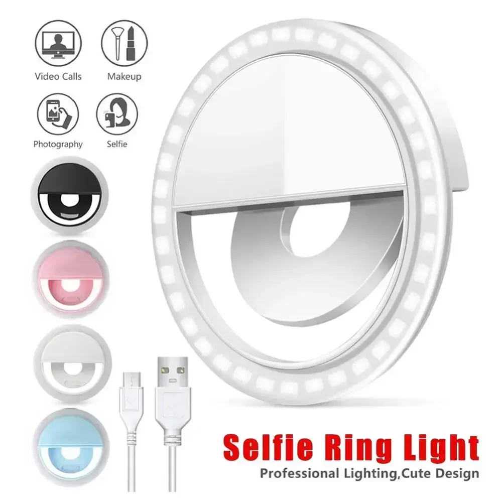 Photography Lighting Equipment - LED Selfie Ring Light Mobile Phone