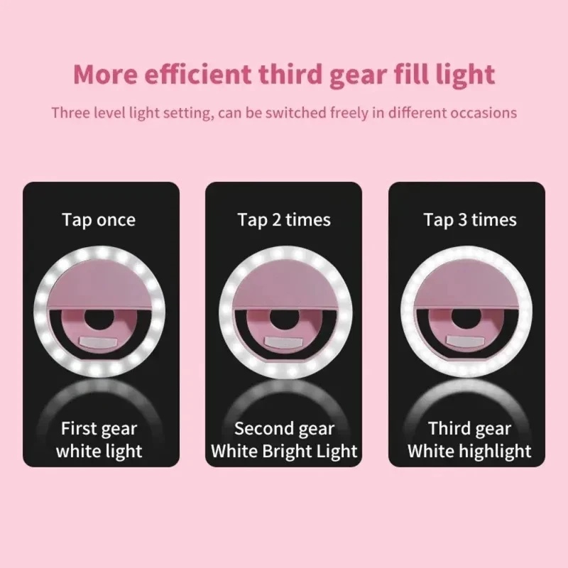 1-4pcs LED Selfie Ring Fill Li - đánh giá và giá Photography Lighting Equipment