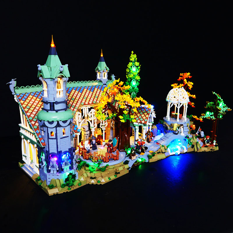 LED Light Kit for LEGO 10316 T - đánh giá và giá Led Ring Light 18