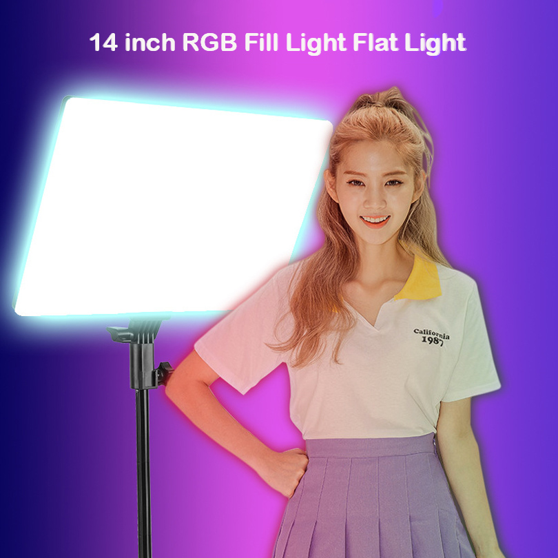 RGB 14'' LED Video Light Remot - đánh giá và giá Photography Lighting Board