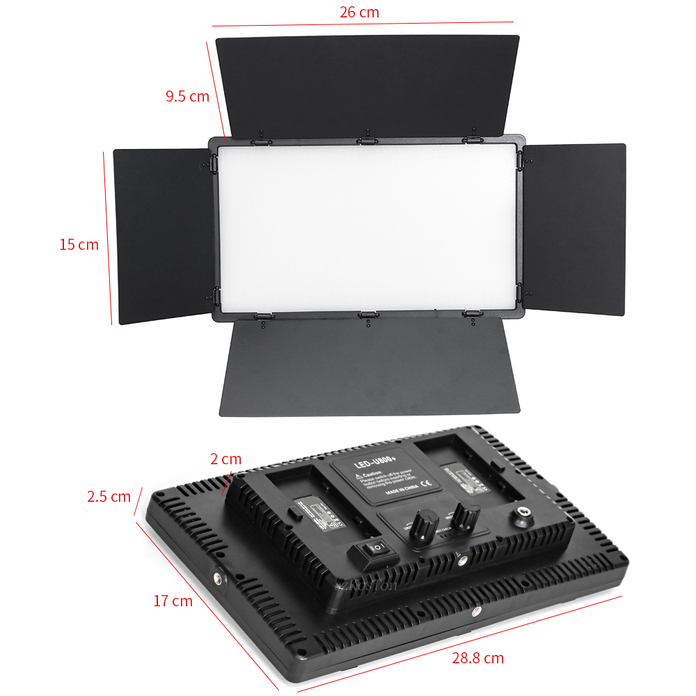 U800 LED Photo Studio Light fo - đánh giá và giá Photography Lightning