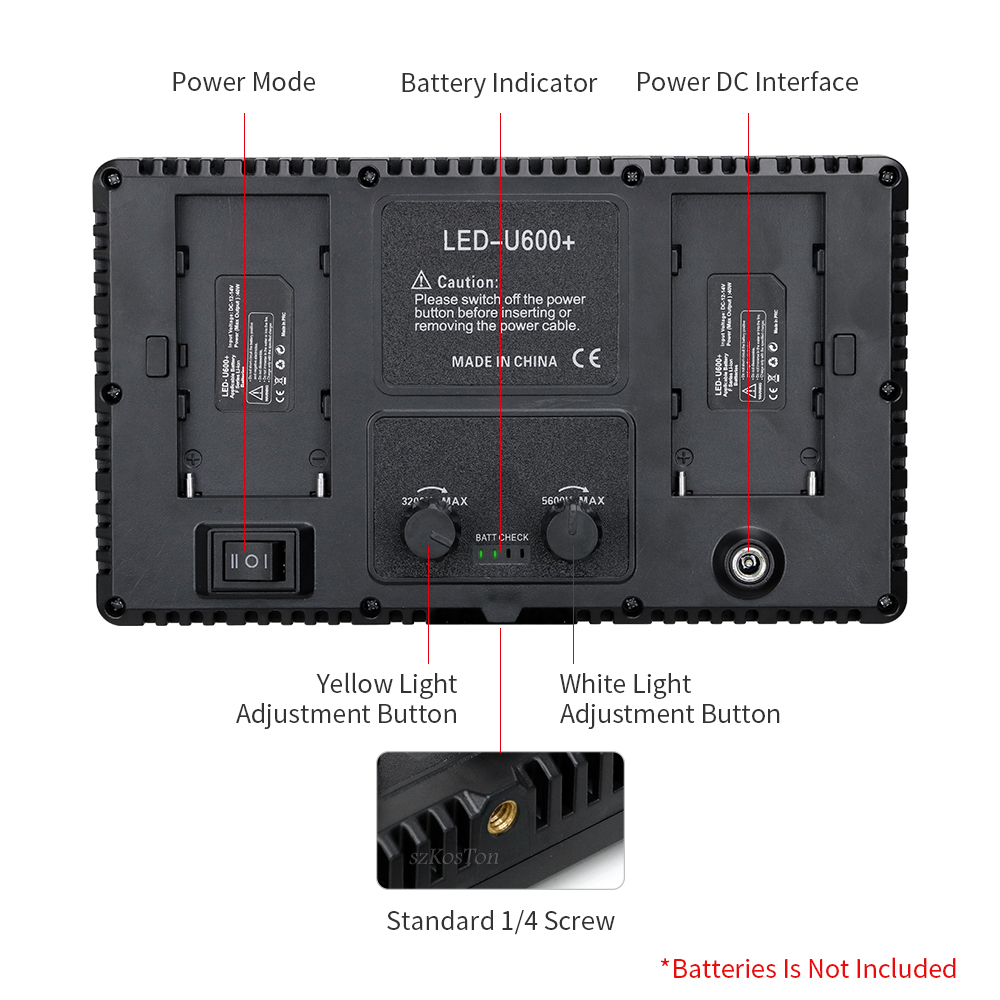 U800 LED Photo Studio Light fo - đánh giá và giá Photography Lightning