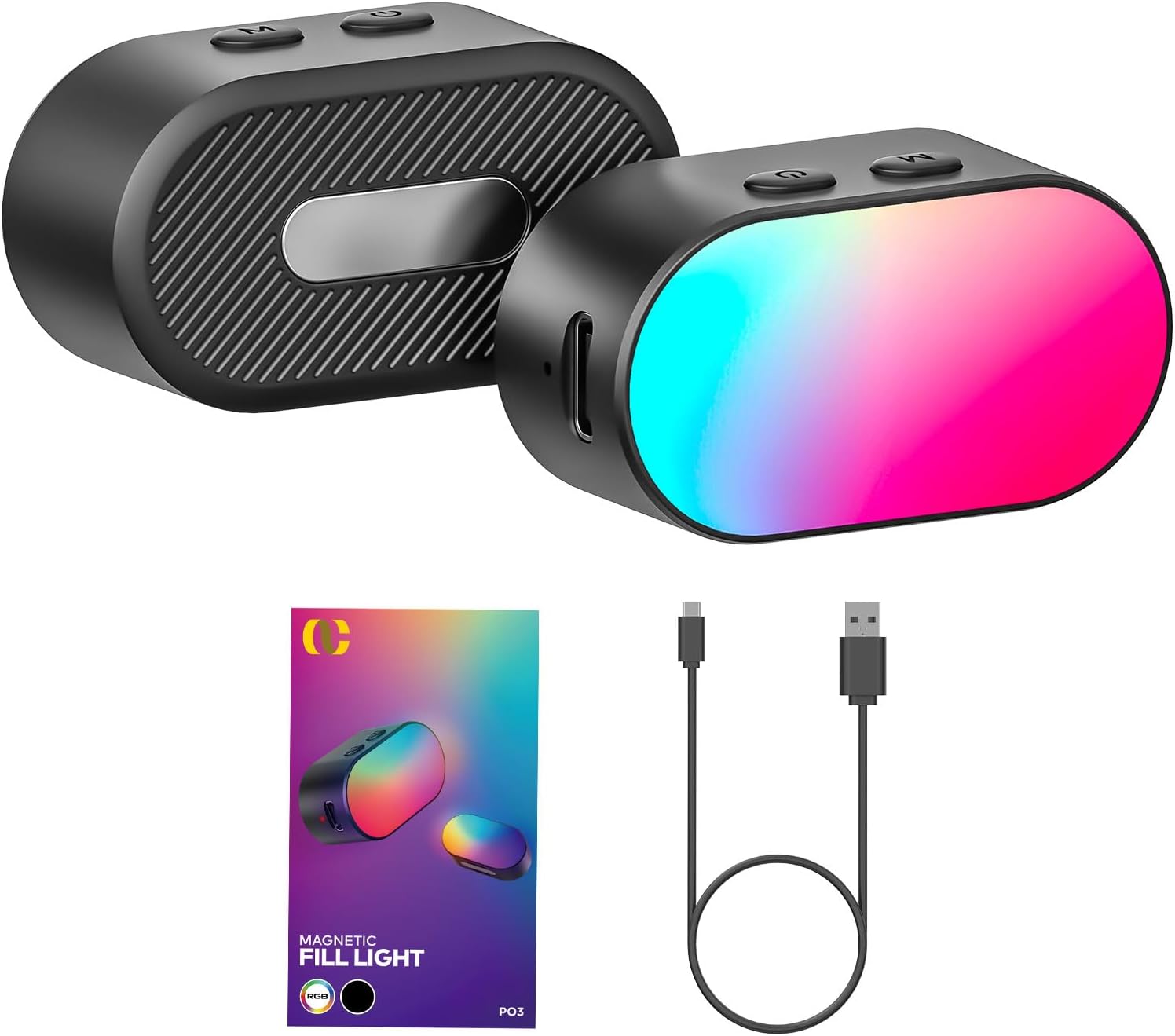 AOCHUAN Mini RGB Magnetic Fill - đánh giá và giá Photography Lighting Color