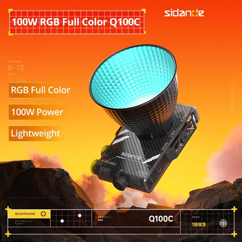 Brand For Sidande Q100C Q100Li - đánh giá và giá Photography Lighting Color