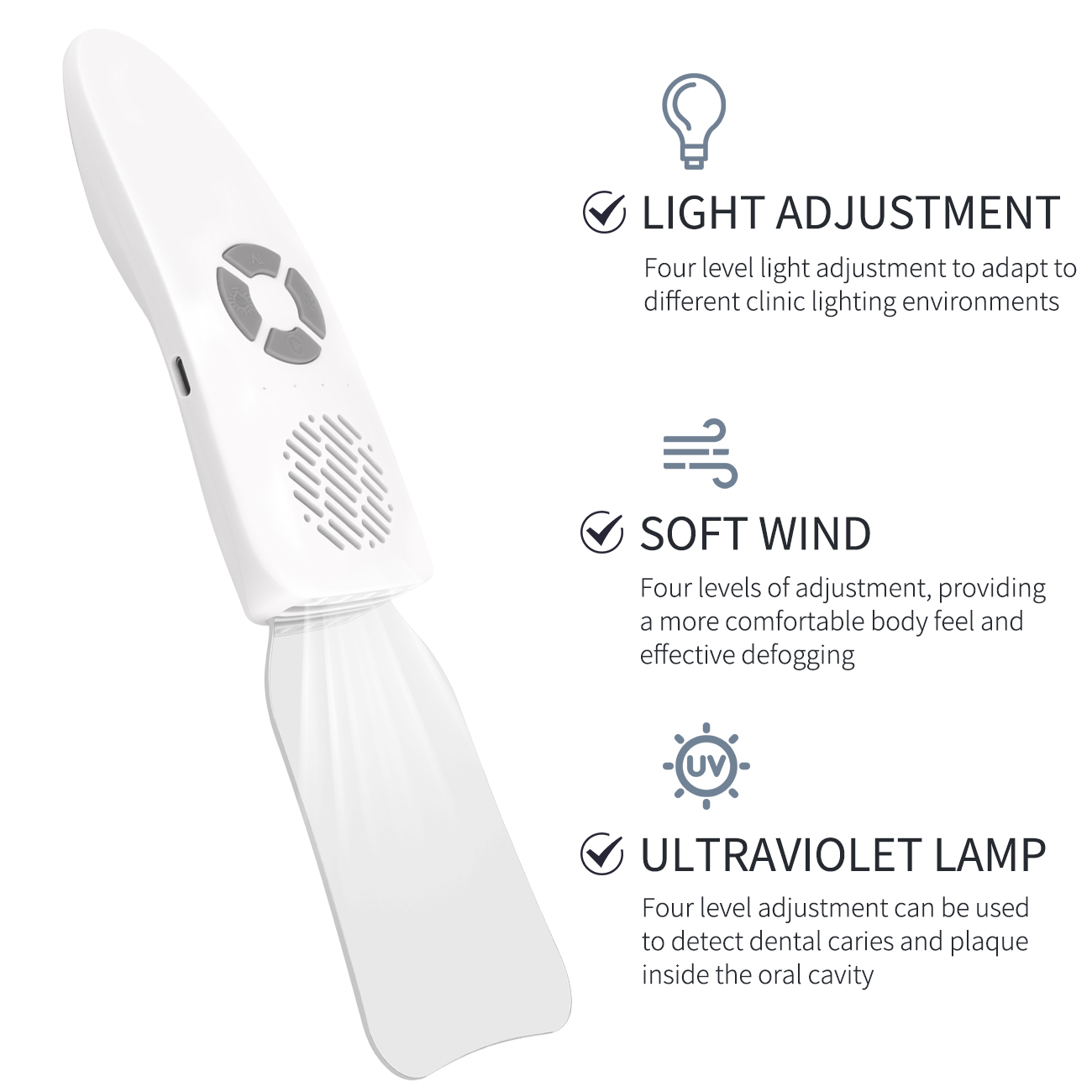 Dental Anti-Fog Mirrors Kit Mi - đánh giá và giá Photography Lighting Kit