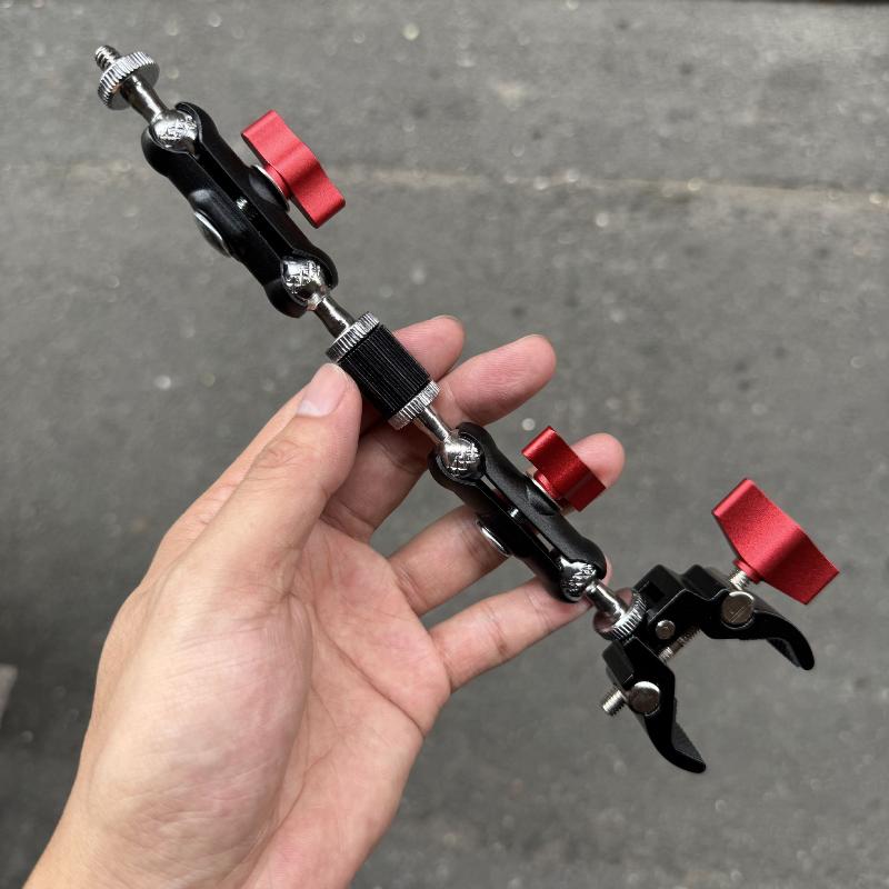 Camera Super Clamp with Double - đánh giá và giá Photography Lighting Position