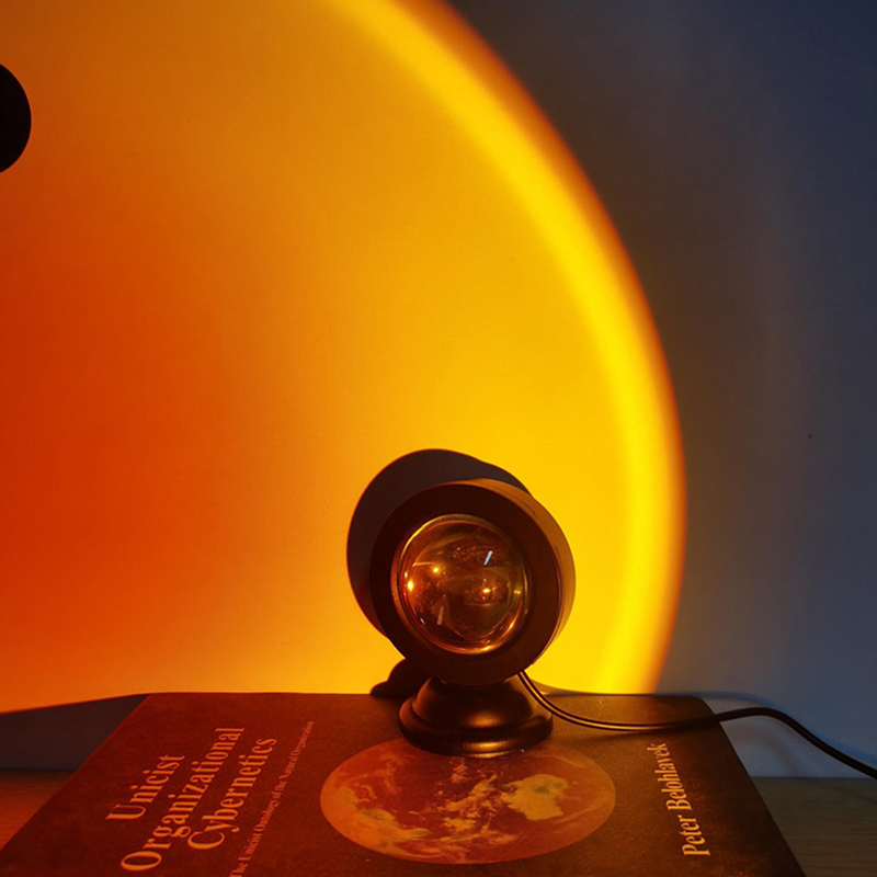 Led USB Sunset Lamp Projector  - đánh giá và giá Photography Lightning