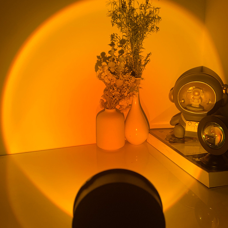Led USB Sunset Lamp Projector  - đánh giá và giá Photography Lightning