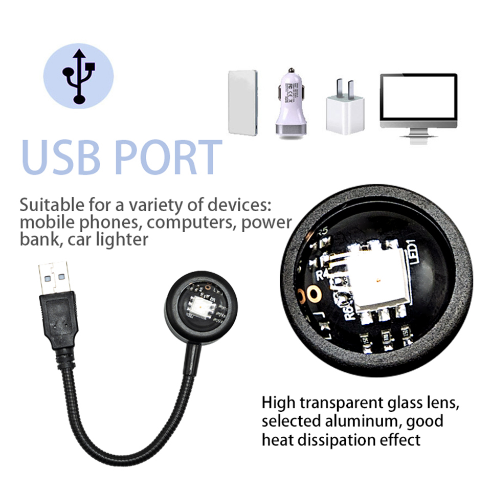 USB LED Sunset Lamp Projector  - đánh giá và giá Photography Lightning