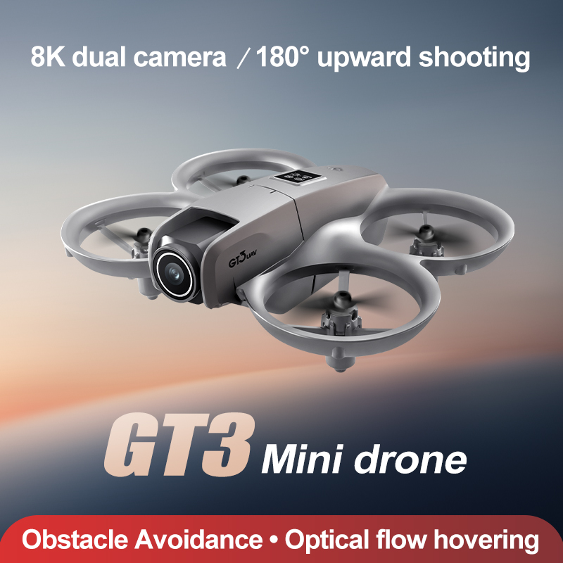 NEW GT3 Mini Foldable Drone Wi - đánh giá và giá Photography Lighting Position