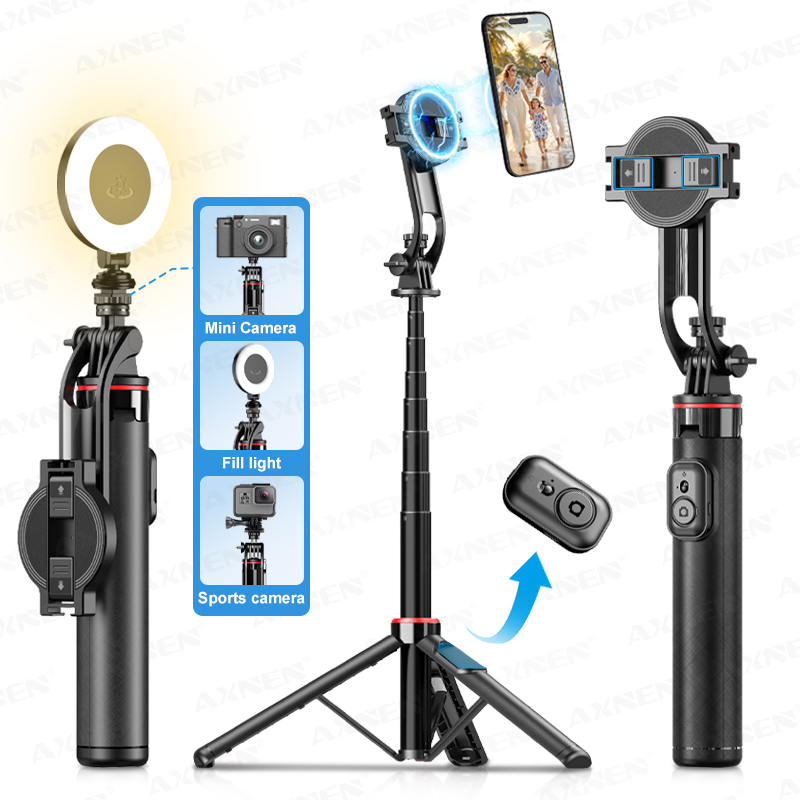 AXNEN C20 Magnetic Selfie Stic - đánh giá và giá Photography Lighting Circle