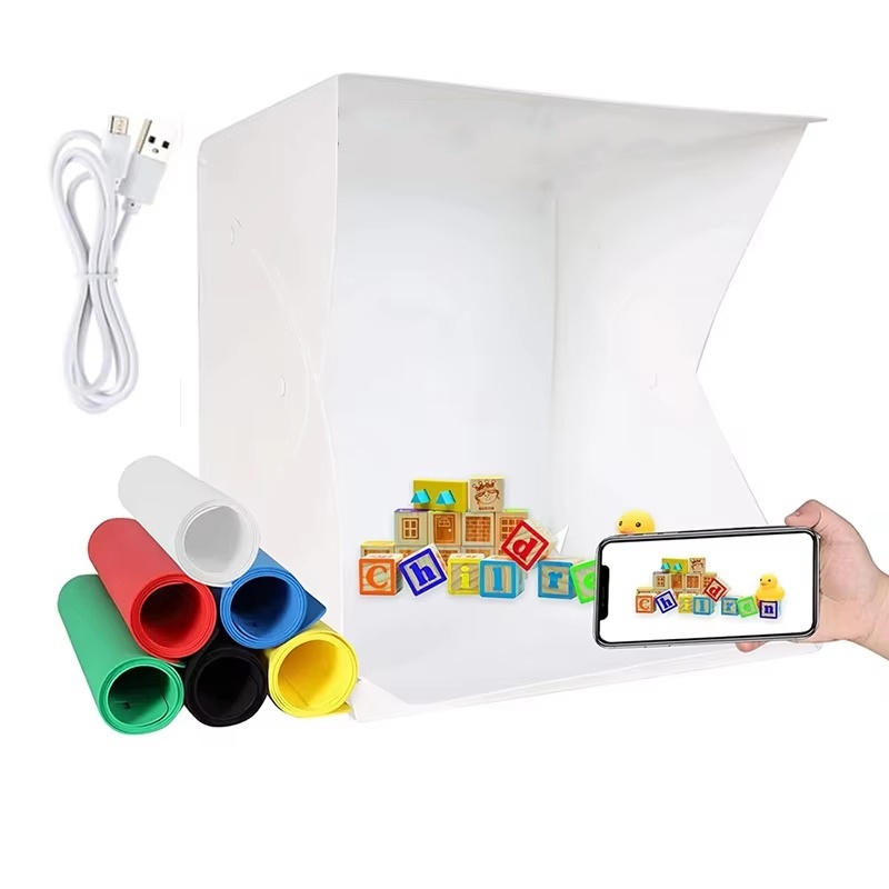 Folding Lightbox Portable Phot - đánh giá và giá Photography Lighting For Products