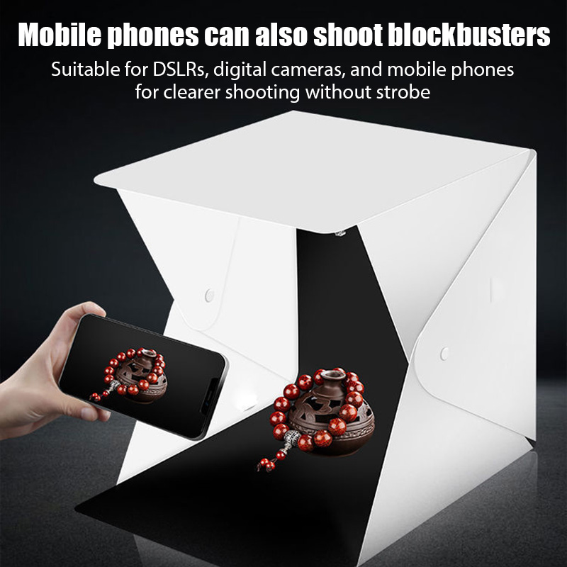 Folding Lightbox Portable Phot - đánh giá và giá Photography Lighting For Products