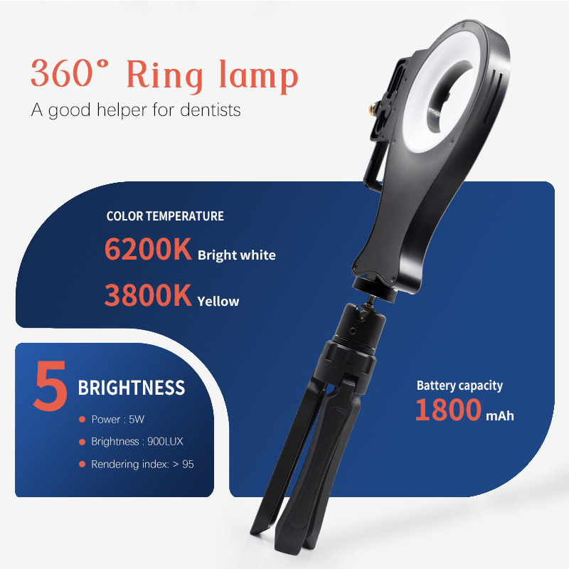 JUMTOP Dental Photography Ring - đánh giá và giá Photography Lighting Color
