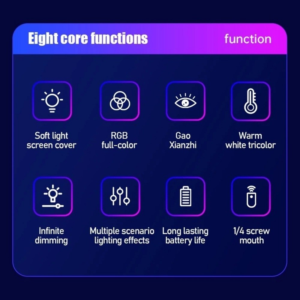 Handheld LED RGB Light Stick C - đánh giá và giá Photography Lighting Color