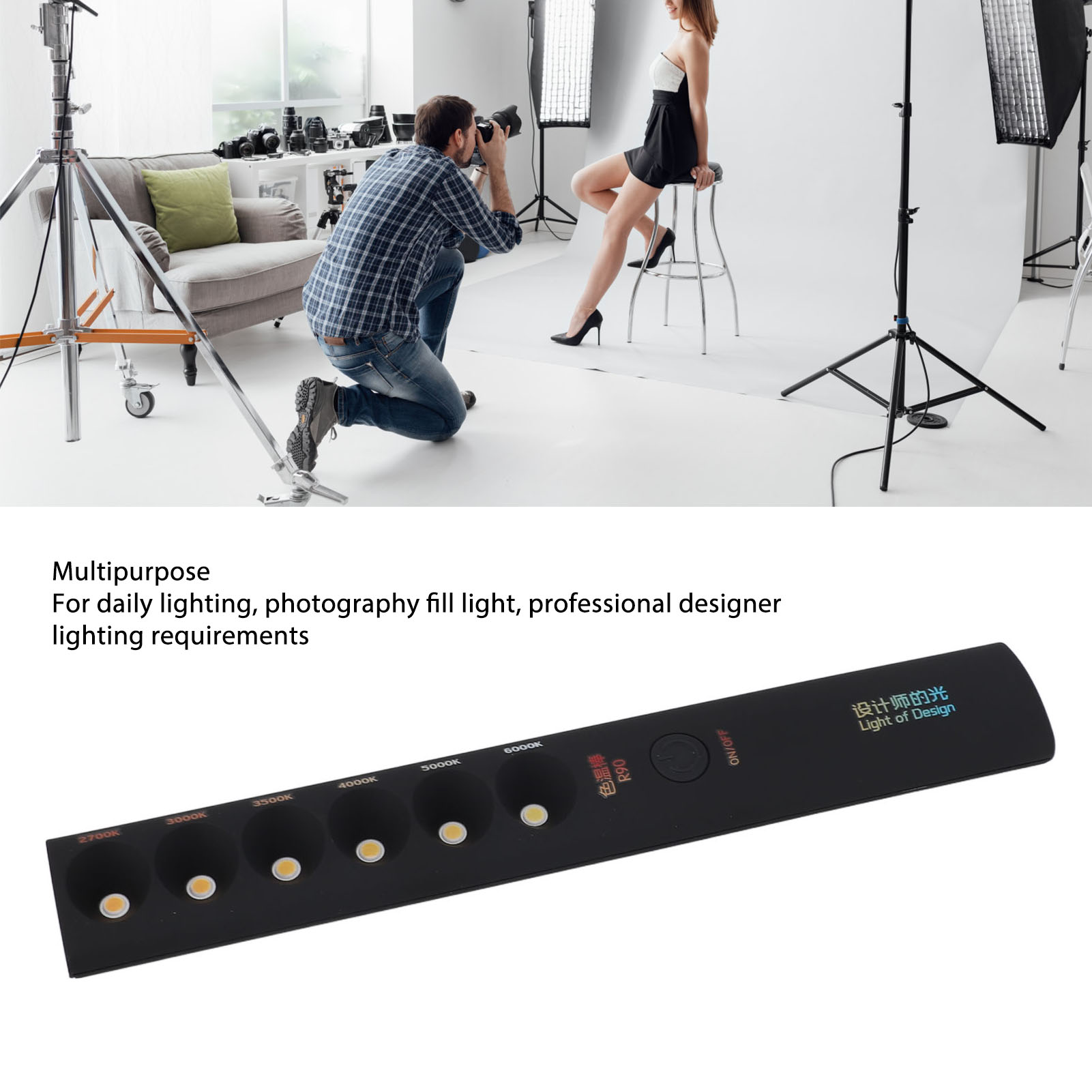 Video Light Wand Portable Colo - đánh giá và giá Photography Lighting Color