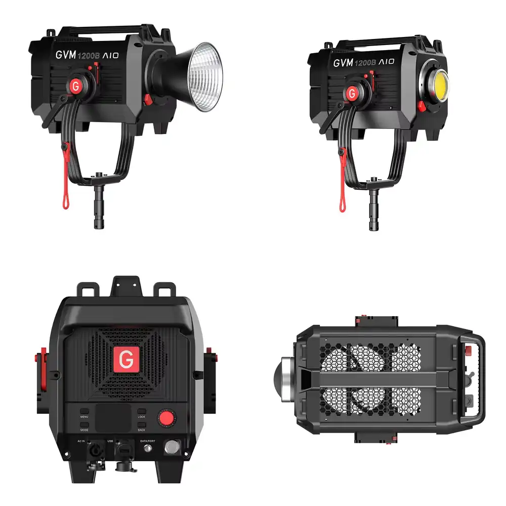 GVM SD1200B AIO 1200W Photogra - đánh giá và giá Photography Lighting Color