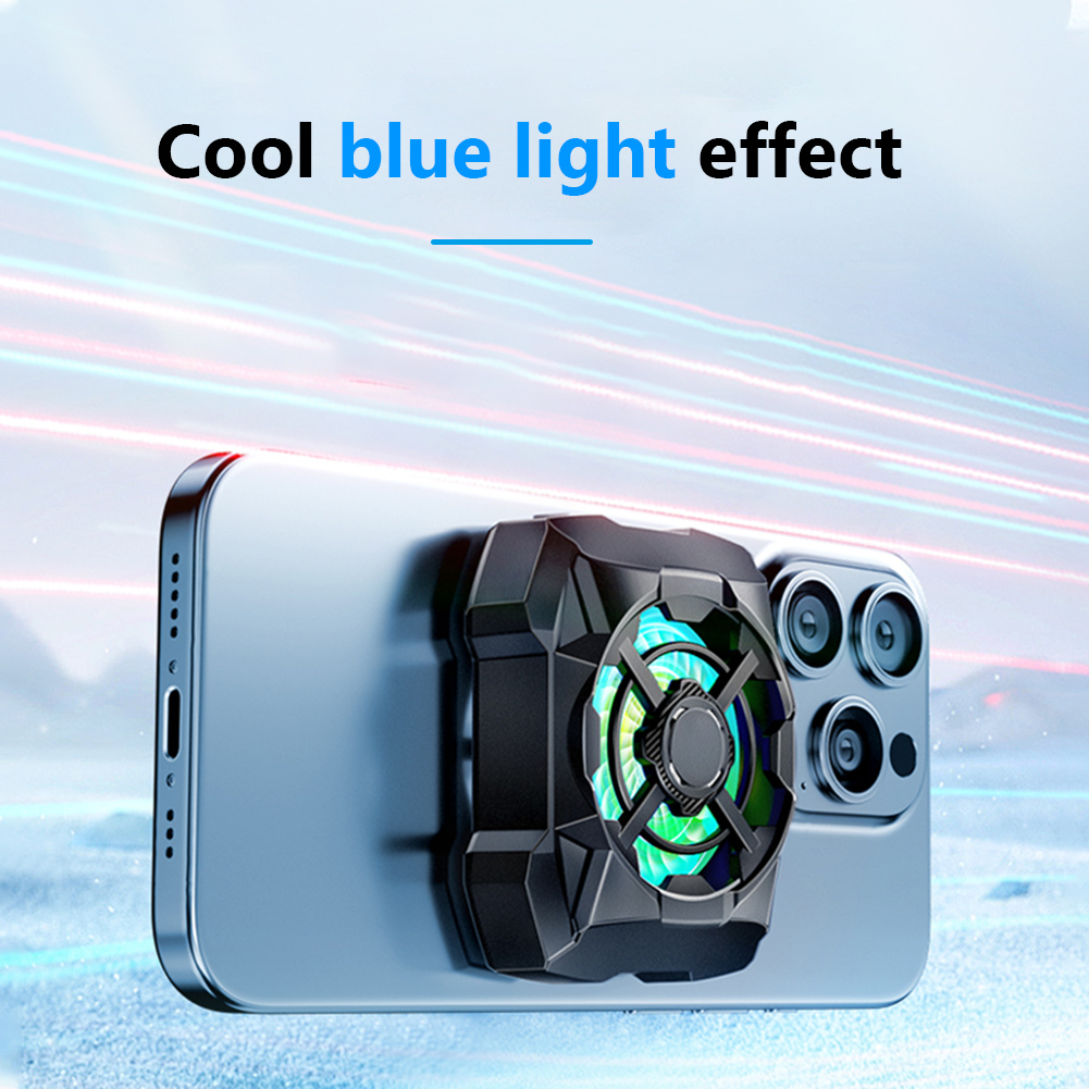 Phone Cooler with Blue Light 3 - đánh giá và giá Photography Lighting Equipment
