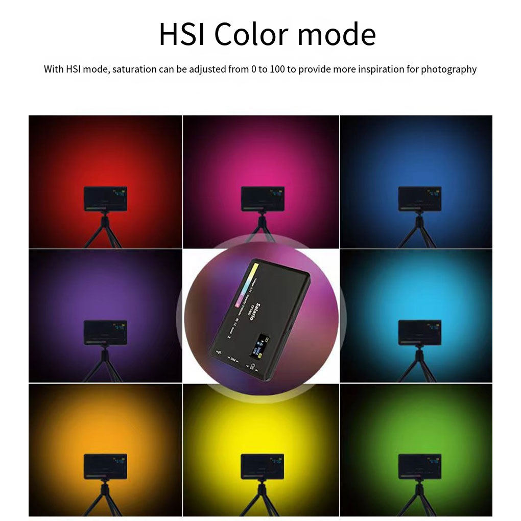 RGB Modes Mini Spotlight Fill  - đánh giá và giá Photography Lighting Color