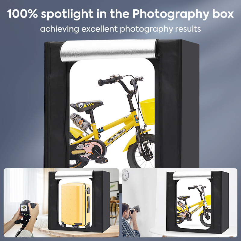 Photo Studio Photo Box Kit,120 - đánh giá và giá Photography Lighting Kit