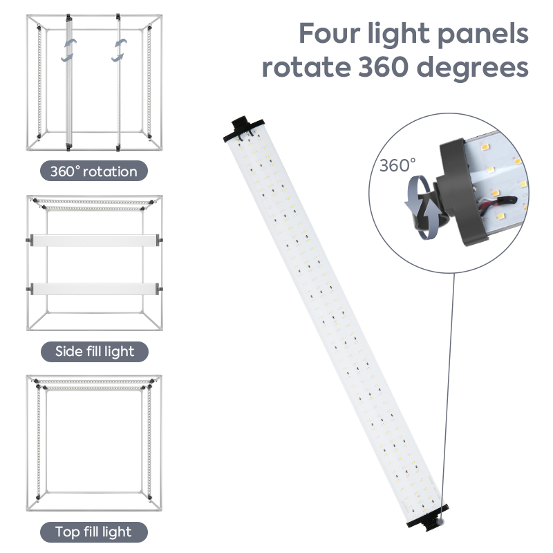 Photo Studio Photo Box Kit,120 - đánh giá và giá Photography Lighting Kit