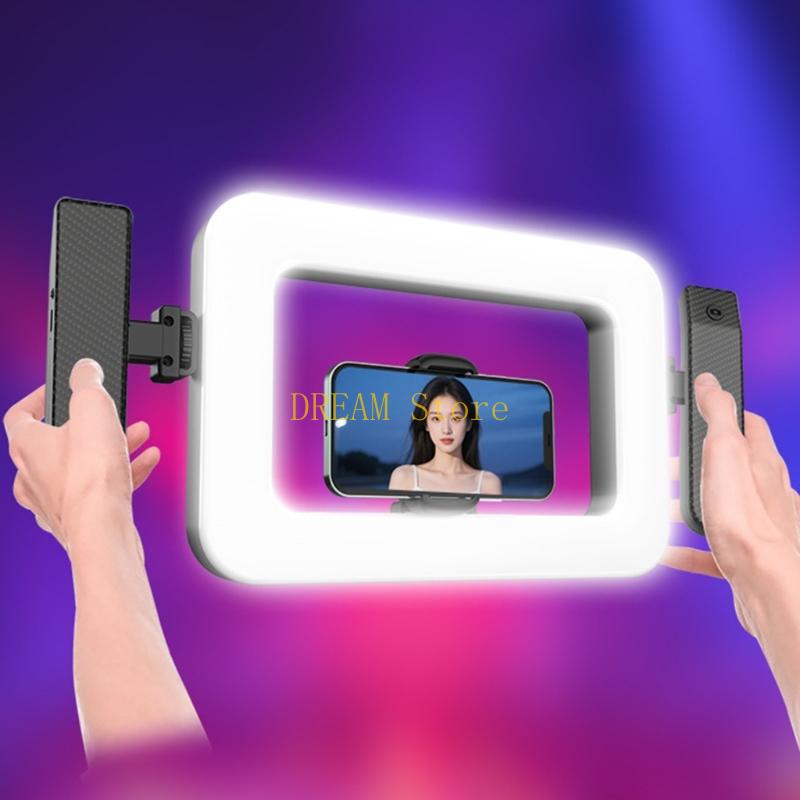 Đèn cầm tay cầm tay 360 độ sán - đánh giá và giá Photography Lighting Color