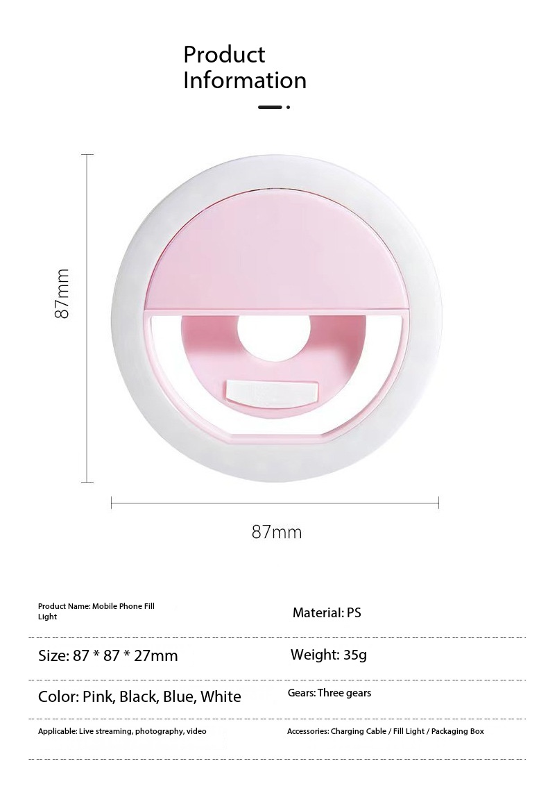 1pcs Rechargeable Mobile Phone - đánh giá và giá Photography Lighting Equipment