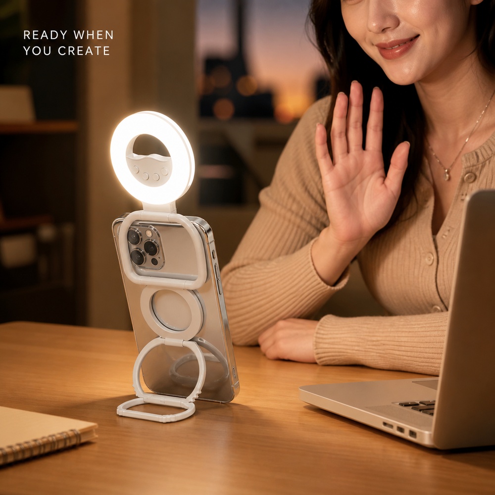 Foldable Magnetic Phone Fill L - đánh giá và giá Photography Lighting Color