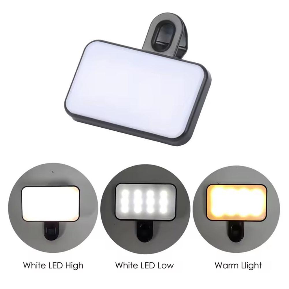 Mini LED Selfie Light 3 Color  - đánh giá và giá Photography Lightning