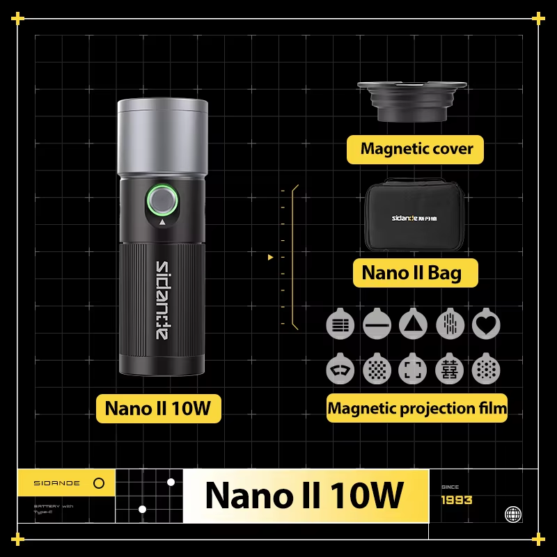 SIDANDE Videography Flashlight - đánh giá và giá Photography And Videography Lighting